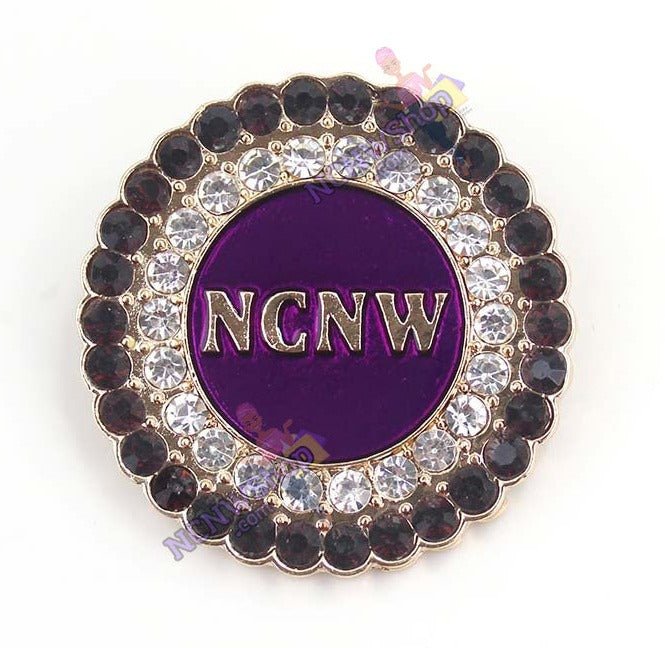 NCNW Round Pin (Brooch)