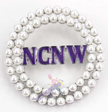 Pearl Round Pin (Brooch) - 2 styles